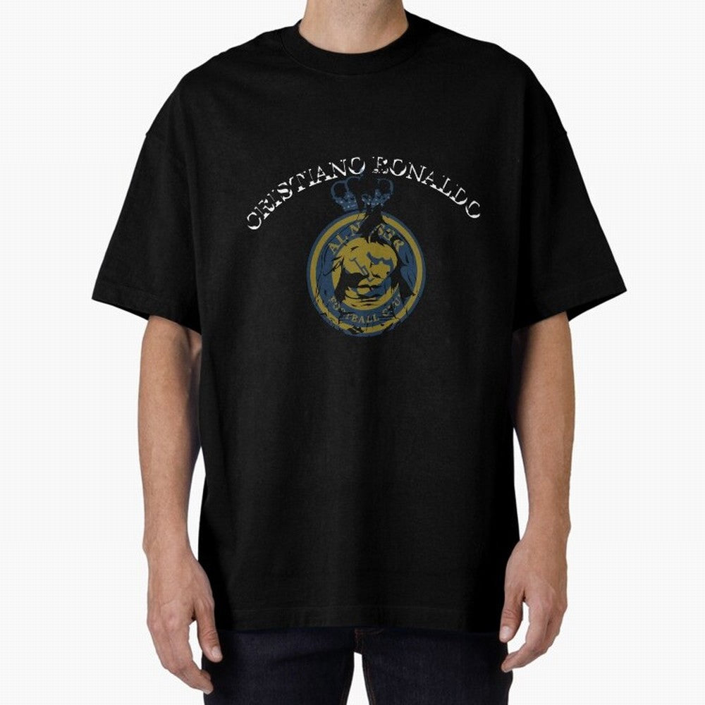 Ronaldo CR7 al nassr Oversized T-Shirt Join FIFA World Cup 2026 USA Canada Mexico Connected to Haaland, Portugal, Spain and Germany Energy, Vintage Soccer Flavor, Modern Football Stars, National Flags and Final Night Emotion; Created for Match Day