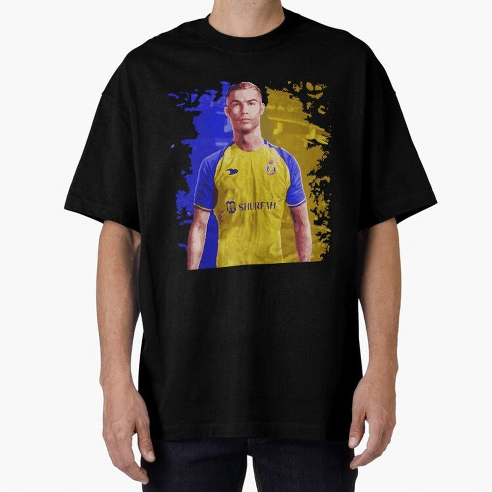 Ronaldo CR7 al nassr Oversized T-Shirt Fuel the Hype around FIFA World Cup 2026 USA Canada Mexico for Fans of Messi and Cristiano Ronaldo and Netherlands, Bringing Football Passion, Legendary Performances, Festival Vibes and Supporter Community;