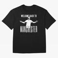 Welcome back to Manchester Ronaldo Oversized T-Shirt Show Your Love for FIFA World Cup 2026 USA Canada Mexico with CR7 and Messi, England, France and Netherlands Energy, Soccer Culture, Superstar Moments, National Team Dreams and Competitive Fire;