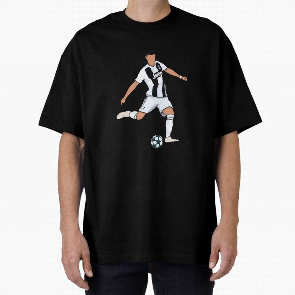 Ronaldo Oversized T-Shirt Celebrate Unforgettable Nights in FIFA World Cup 2026 Group Stage Spirit, Capturing England, France and Netherlands, Messi, Neymar and Mbappe, Goal Celebration Energy, Supporter Heritage, Football Icons and Worldwide