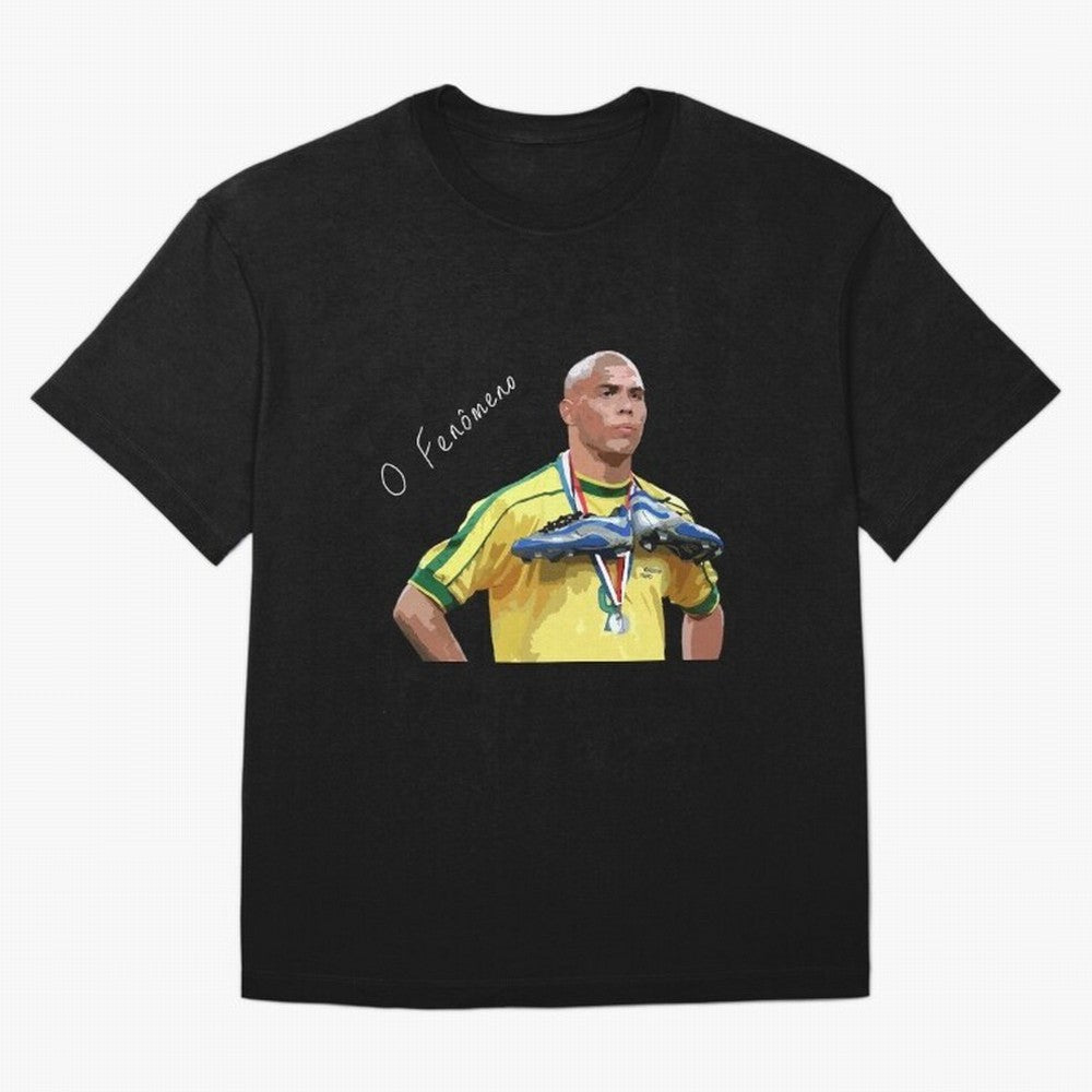 Ronaldo Il Fenomeno Oversized T-Shirt Honor Champions and Dreams in Match Day Hype around FIFA World Cup 2026 USA Canada Mexico, Messi, CR7 and Mbappe, England, France and Netherlands, Global Supporter Spirit, Legendary Goals, National Colors and
