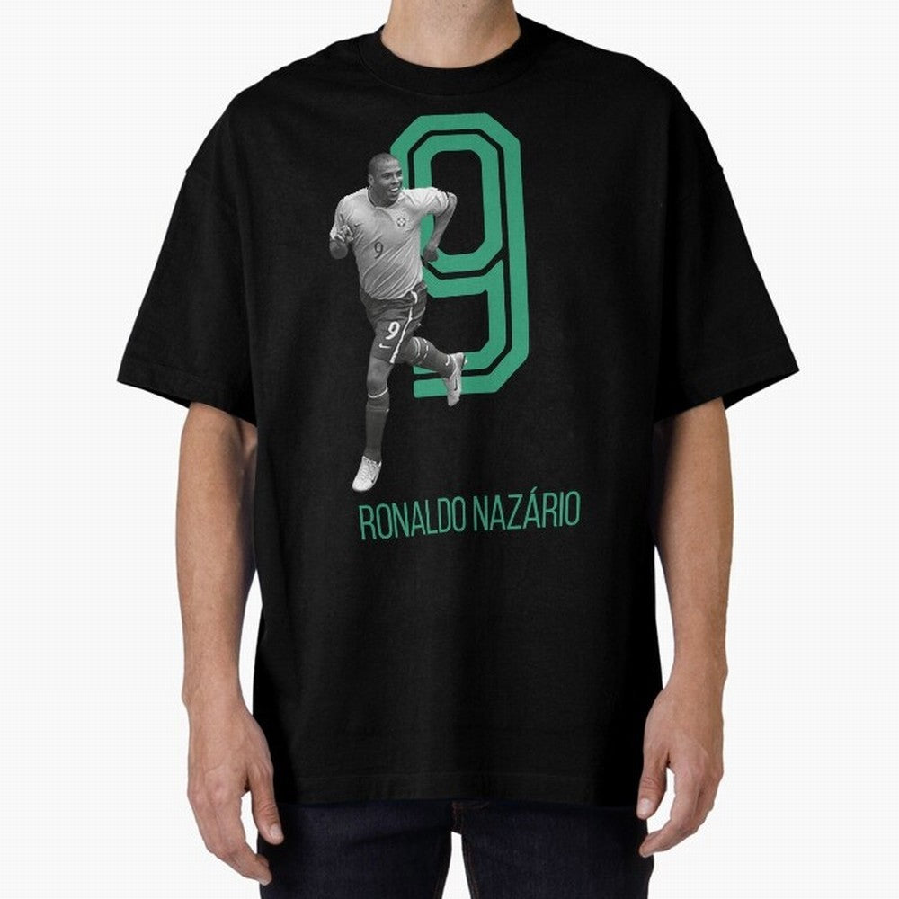 Ronaldo Naz¨¢rio Retro Oversized T-Shirt Feel FIFA World Cup 2026 Group Stage for Fans of Cristiano Ronaldo, Haaland and CR7 and Netherlands, Bringing Fan Favorite Moments, National Team Passion, Big Match Drama and Soccer History; Built for