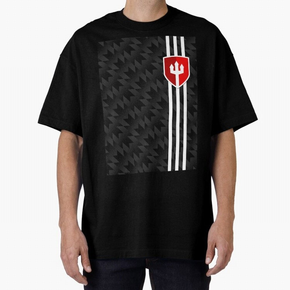 Manchester United 2017/18 3rd Kit Jersey Pattern Oversized T-Shirt Enjoy Match Day Hype around FIFA World Cup 2026 Group Stage, CR7 and Messi, France and Portugal, Football History, Final Match Energy, Crowd Noise and Once in a Lifetime Moments;