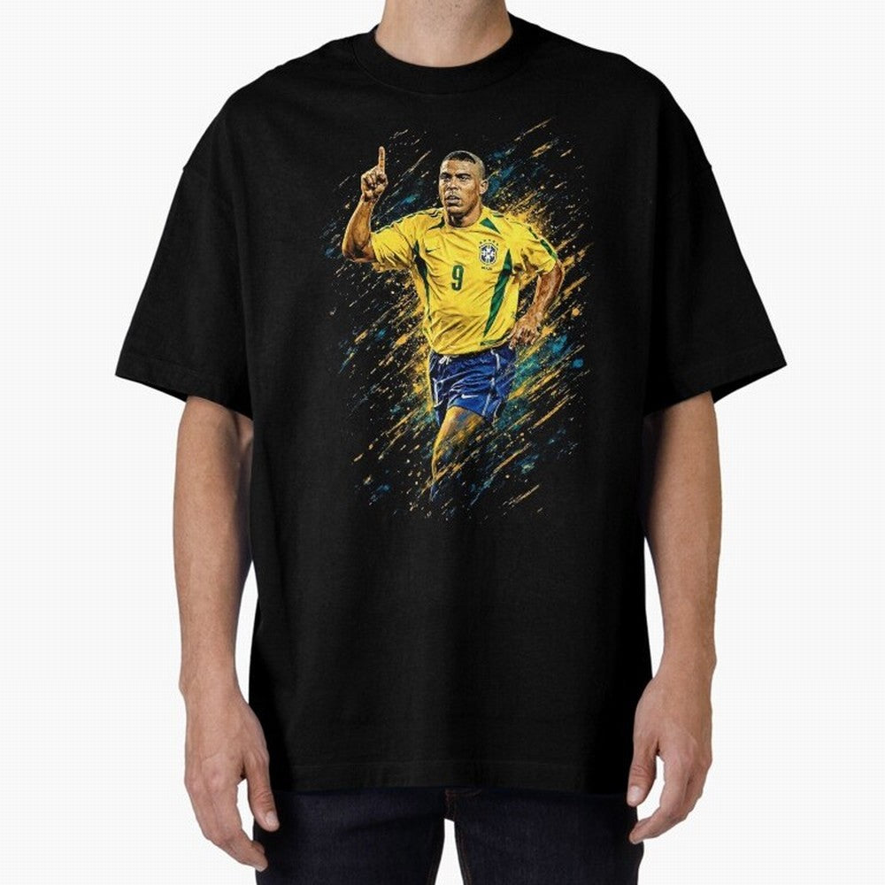 R9 Ronaldo Football Legend Oversized T-Shirt Get Ready for the FIFA World Cup 2026 Journey through Cristiano Ronaldo, Haaland and CR7 Highlights, France and Portugal Pride, Vintage Soccer Flavor, Modern Football Stars, National Flags and Final
