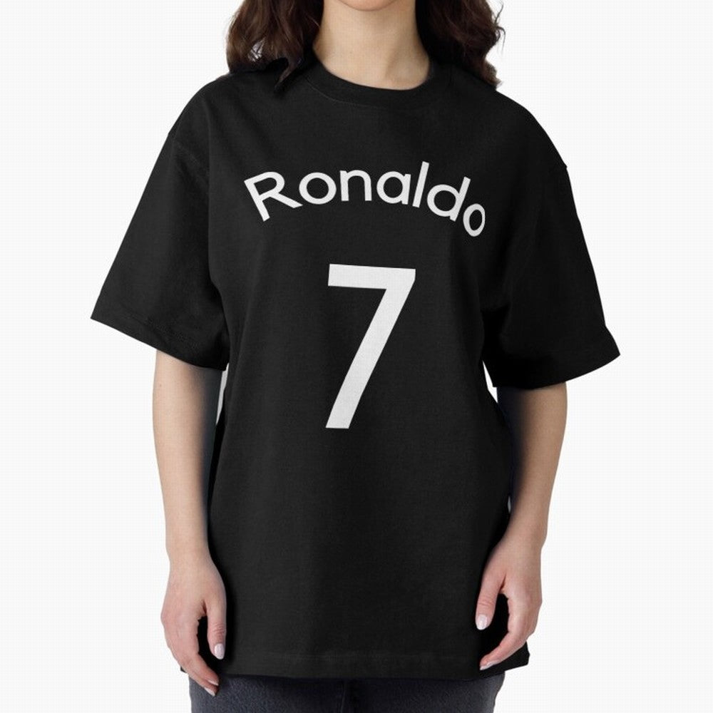 Ronaldo Manchester United Oversized T-Shirt Embrace FIFA World Cup 2026 for Fans of Neymar, Haaland and Cristiano Ronaldo and Netherlands, Bringing Vintage Soccer Flavor, Modern Football Stars, National Flags and Final Night Emotion; Created for
