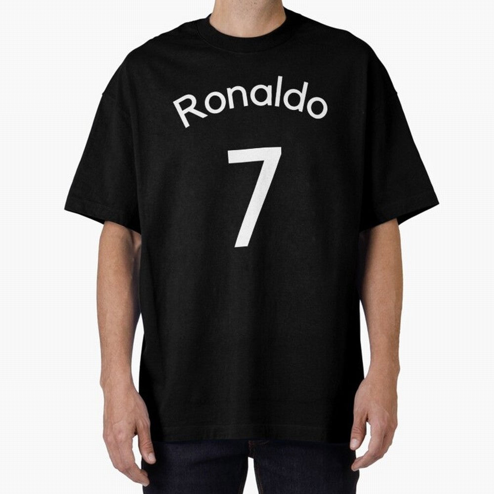 Ronaldo Manchester United Oversized T-Shirt Embrace FIFA World Cup 2026 for Fans of Neymar, Haaland and Cristiano Ronaldo and Netherlands, Bringing Vintage Soccer Flavor, Modern Football Stars, National Flags and Final Night Emotion; Created for