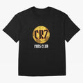 CR7 BLK 2 Oversized T-Shirt Celebrate the Biggest Stage of FIFA World Cup 2026 Group Stage for Fans of Cristiano Ronaldo, Haaland and CR7 and Portugal, Bringing Championship Spirit, Famous Goals, Roaring Crowds and International Football Unity;