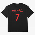 Ronaldo Manchester United Oversized T-Shirt Spotlight FIFA World Cup 2026 Group Stage Spirit, Centered on England, Mbappe, Global Supporter Spirit, Legendary Goals, National Colors and Tournament Celebration; Perfect for People Who Love Argentina,