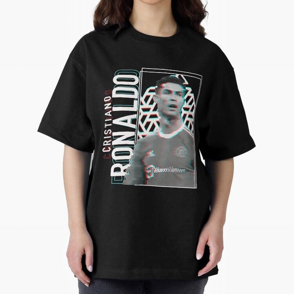 Cristiano Ronaldo sport Oversized T-Shirt Celebrate the Biggest Stage of the FIFA World Cup 2026 Journey through Mbappe and Neymar Highlights, Germany Pride, Goal Celebration Energy, Supporter Heritage, Football Icons and Worldwide Tournament Joy;