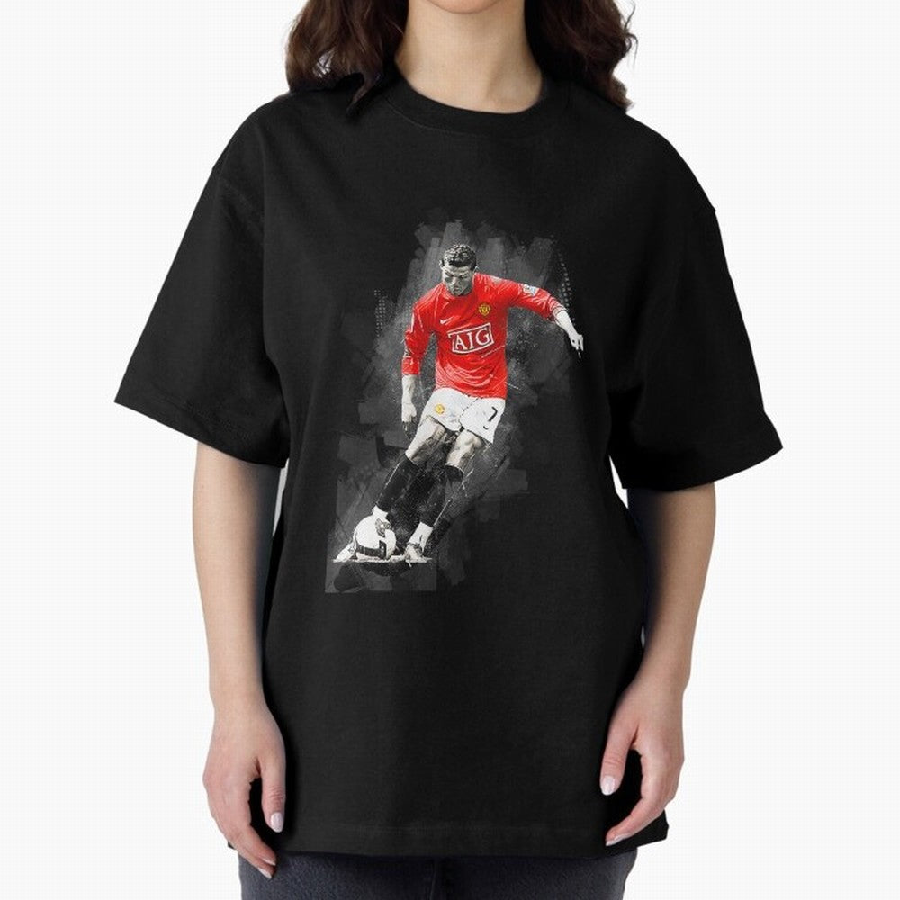 Cristiano Ronaldo gift Oversized T-Shirt Celebrate Match Day Hype around FIFA World Cup 2026, Cristiano Ronaldo, Haaland and CR7, Brazil, Portugal and Argentina, Stadium Memories, Football Loyalty, International Chants and Championship Tradition;