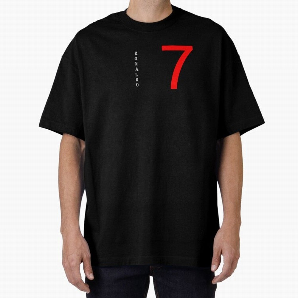 Christiano Ronaldo T-shirts Oversized T-Shirt Feel the Trophy Chase of Match Day Hype around FIFA World Cup 2026 USA Canada Mexico, CR7 and Messi, England, Retro Football Energy, Iconic Rivalries, Trophy Chase Drama and Stadium Atmosphere; Ideal