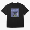 Ronaldo Nazario. Oversized T-Shirt Mark Global Football Passion for FIFA World Cup 2026 USA Canada Mexico, with Messi, Neymar and Mbappe, Brazil, Retro Football Energy, Iconic Rivalries, Trophy Chase Drama and Stadium Atmosphere; Created for Match