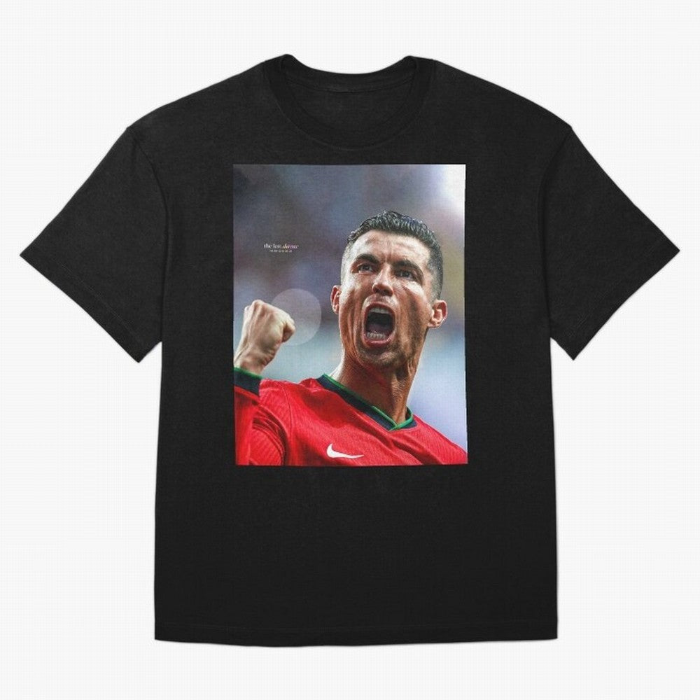 CR7: The Eternal GOAT Oversized T-Shirt Celebrate Rivalries and Pride in FIFA World Cup 2026 Group Stage for Fans of CR7 and Messi and Portugal, Spain and Germany, Bringing Football History, Final Match Energy, Crowd Noise and Once in a Lifetime