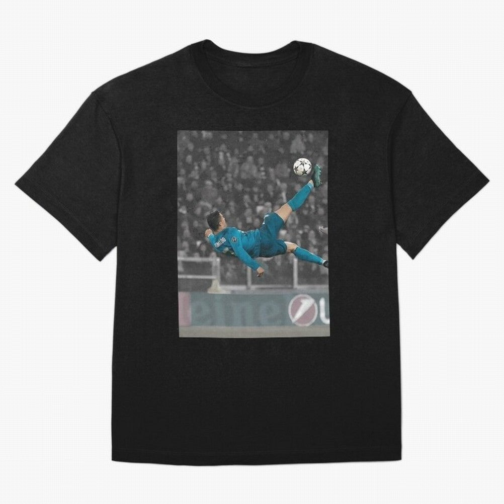 C Ronaldo Poster	 Oversized T-Shirt Feel the Roar of the FIFA World Cup 2026 Group Stage Journey through CR7 Highlights, Brazil, Portugal and Argentina Pride, Match Day Excitement, Supporter Culture, Golden Goals and Global Football Passion; Ideal