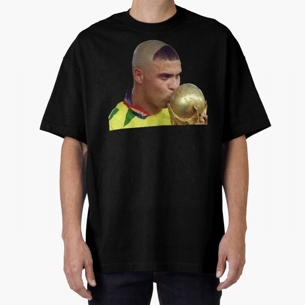 El Fenomeno Oversized T-Shirt Carry the Colors and Pride of FIFA World Cup 2026 Group Stage Featuring Neymar, Argentina, France and Brazil Energy, Football Passion, Legendary Performances, Festival Vibes and Supporter Community; Ideal for Fans Who