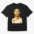 Ronaldo Oversized T-Shirt Experience FIFA World Cup 2026 for Fans of Messi and Spain, Bringing Football History, Final Match Energy, Crowd Noise and Once in a Lifetime Moments; Perfect for Fans, Collectors, Family Gatherings, Watch Parties and