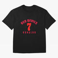 Cristiano Ronaldo Manchester United Oversized T-Shirt Experience the Global Stage of Match Day Hype around FIFA World Cup 2026 Group Stage, Messi and Cristiano Ronaldo, France and Portugal, Fan Favorite Moments, National Team Passion, Big Match
