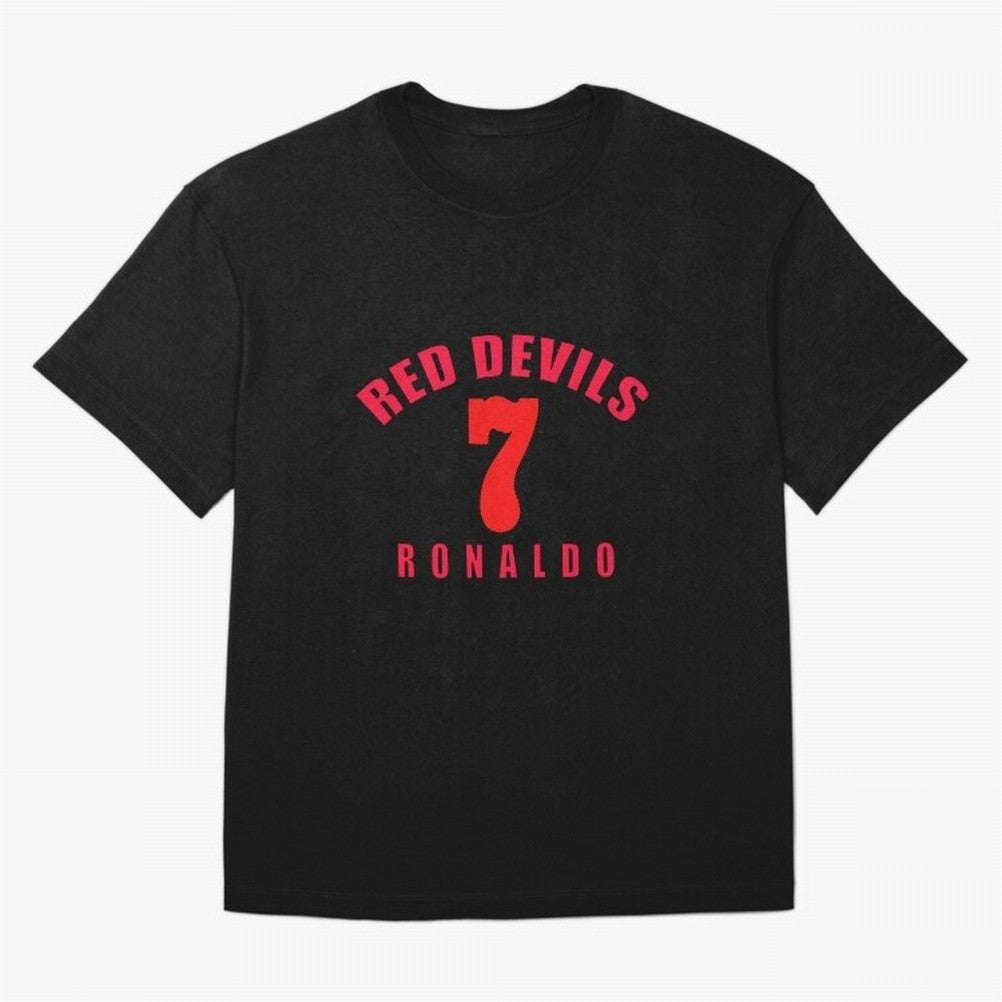 Cristiano Ronaldo Manchester United Oversized T-Shirt Experience the Global Stage of Match Day Hype around FIFA World Cup 2026 Group Stage, Messi and Cristiano Ronaldo, France and Portugal, Fan Favorite Moments, National Team Passion, Big Match