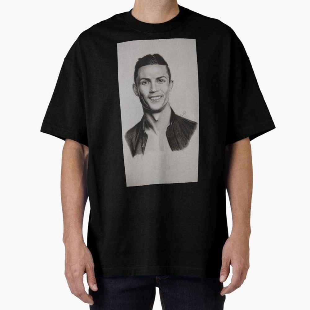 CR7 Oversized T-Shirt Embrace the FIFA World Cup 2026 Group Stage Journey through Haaland Highlights, France Pride, Retro Football Energy, Iconic Rivalries, Trophy Chase Drama and Stadium Atmosphere; Perfect for Fans, Collectors, Family Gatherings,