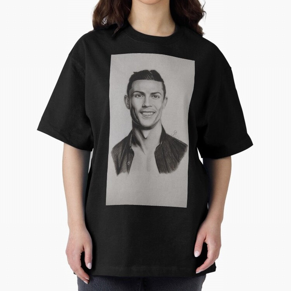 CR7 Oversized T-Shirt Embrace the FIFA World Cup 2026 Group Stage Journey through Haaland Highlights, France Pride, Retro Football Energy, Iconic Rivalries, Trophy Chase Drama and Stadium Atmosphere; Perfect for Fans, Collectors, Family Gatherings,