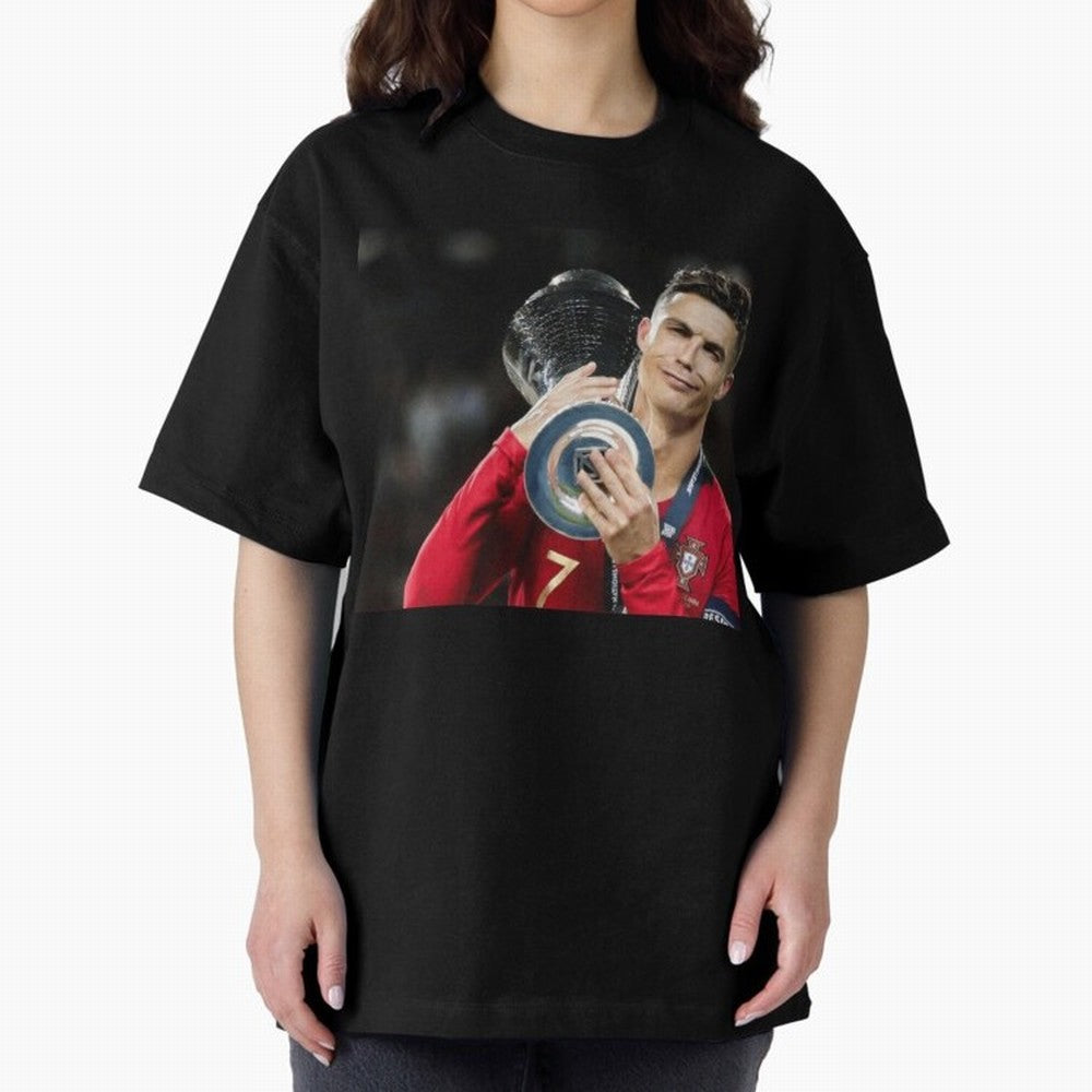Ronaldo Oversized T-Shirt Bring Legendary Rivalry Energy to FIFA World Cup 2026 Spirit, Built around Portugal, Haaland, Soccer Culture, Superstar Moments, National Team Dreams and Competitive Fire; Built for Supporters Chasing Trophy Dreams, Final