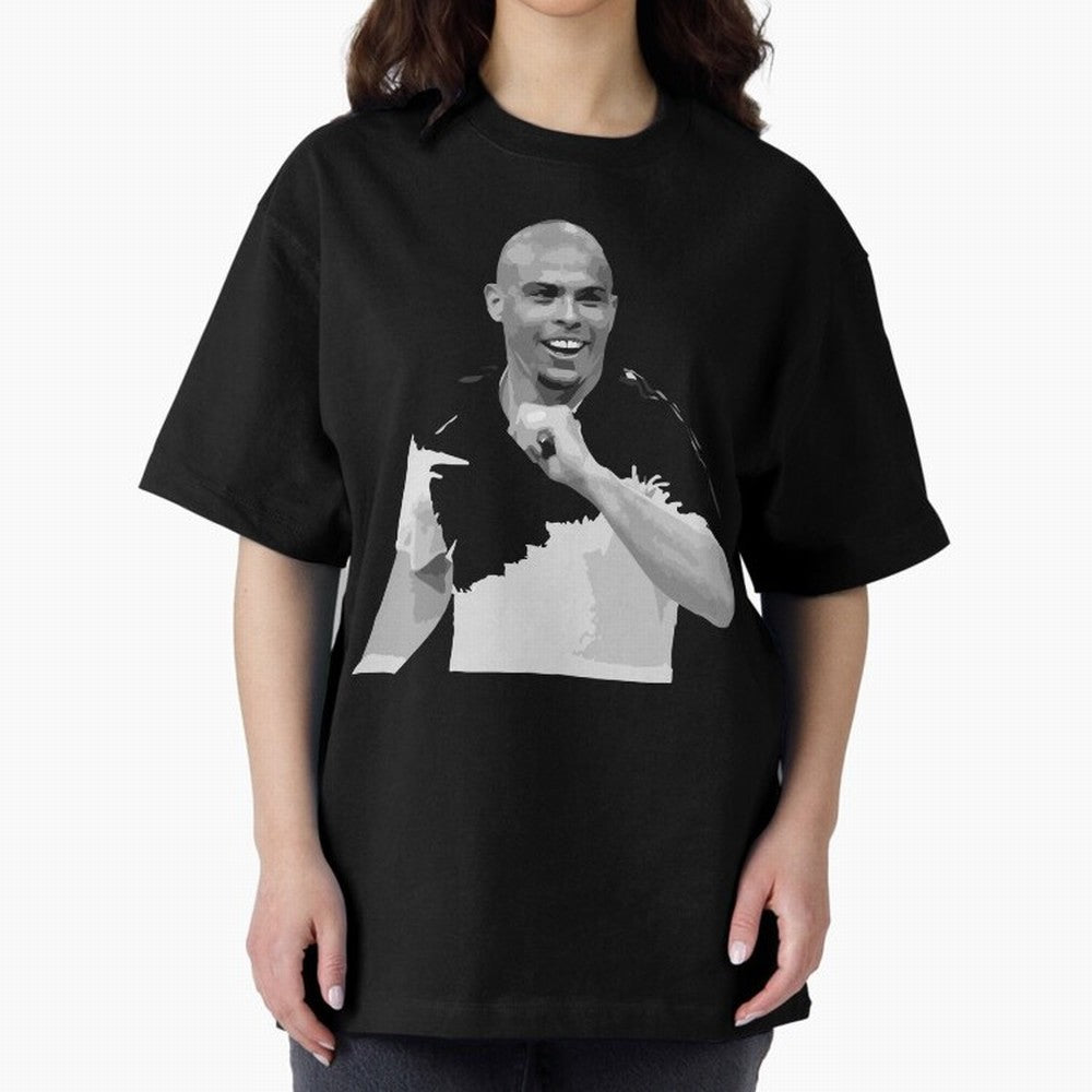 R9 Ronaldo Oversized T-Shirt Bring Match Day Fire to Match Day Hype around FIFA World Cup 2026, Messi and Cristiano Ronaldo, England, France and Netherlands, Tournament Hype, Historic Matchups, Family Viewing Parties and Global Sports Pride;