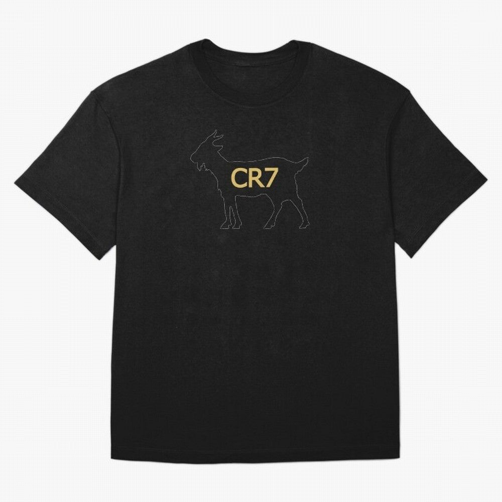 CR7 GOAT Alt Gold Oversized T-Shirt Celebrate the Biggest Stage of FIFA World Cup 2026 Group Stage Spirit, Connected to Portugal, Messi and Cristiano Ronaldo, Supporter Pride, Iconic Celebrations, Legendary Names and Global Match Day Energy; Made