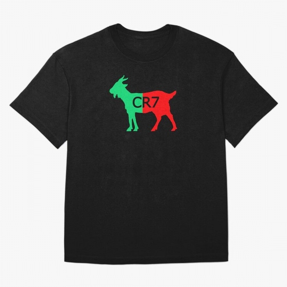 CR7 GOAT Tuga Oversized T-Shirt Make Your Look Match Match Day Hype around FIFA World Cup 2026 Group Stage, Haaland and Mbappe, Brazil, Portugal and Argentina, Classic Soccer Heritage, Championship Pressure, Fan Loyalty and International Pride;