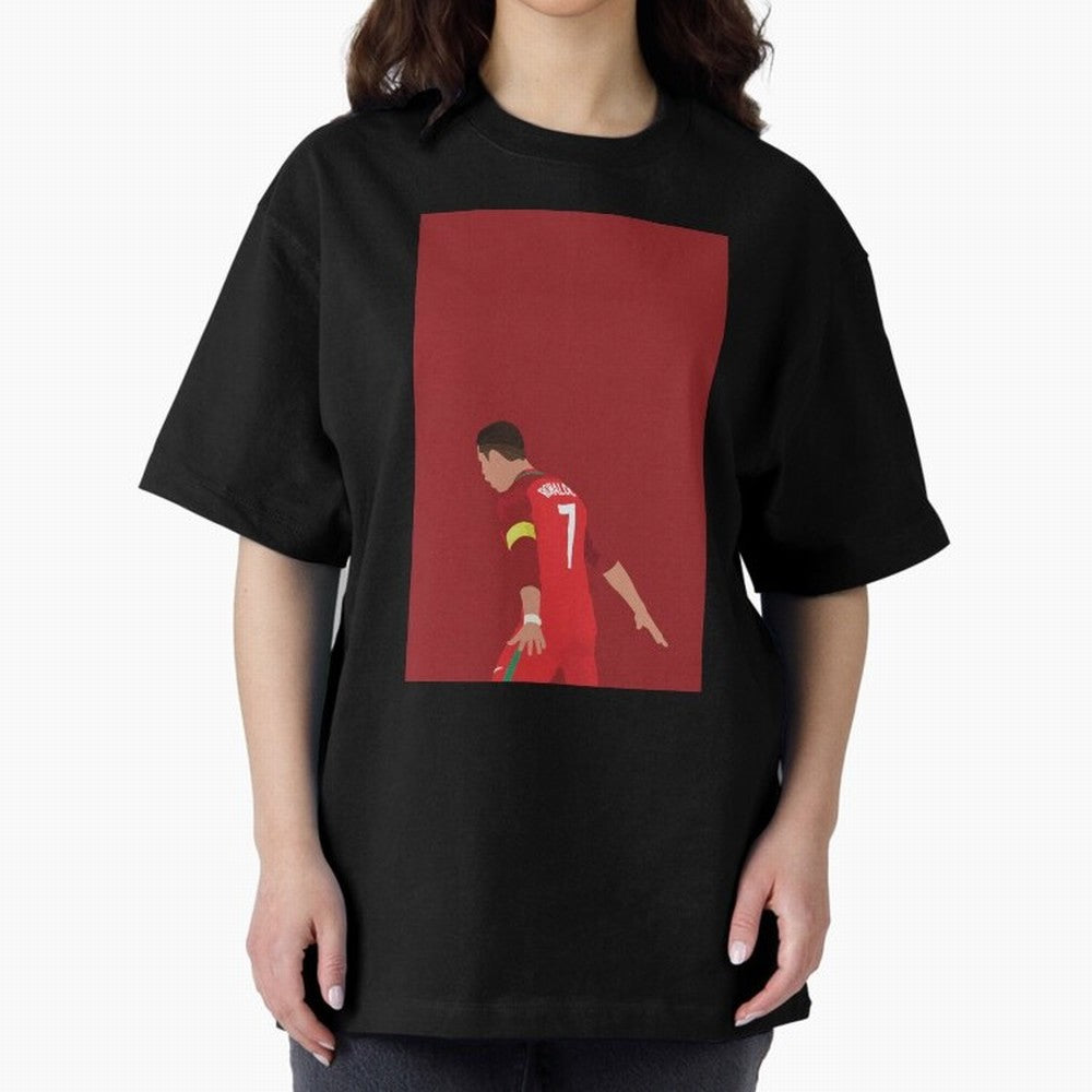 CR7 Oversized T-Shirt Turn Football Passion into FIFA World Cup 2026 USA Canada Mexico Driven by CR7, England, France and Netherlands Energy, Classic Soccer Heritage, Championship Pressure, Fan Loyalty and International Pride; Perfect for Fans,