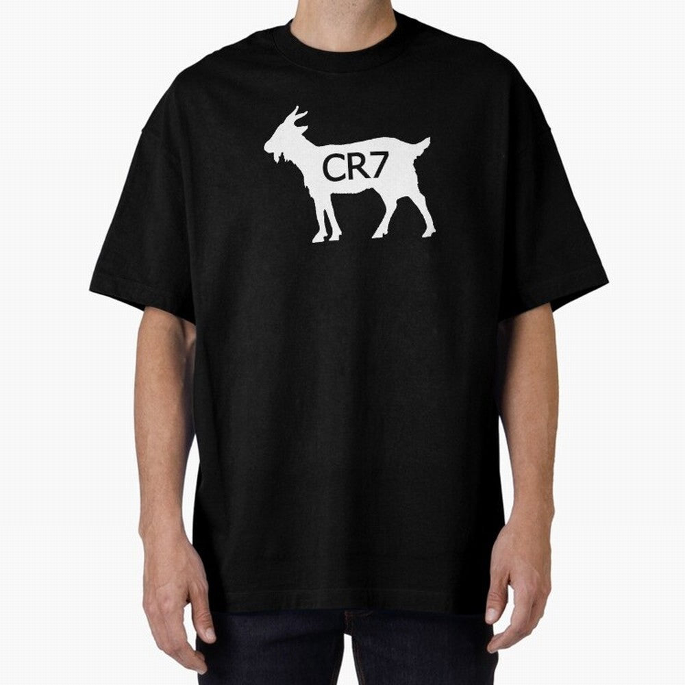 CR7 GOAT Oversized T-Shirt Follow Every Goal of the FIFA World Cup 2026 Group Stage Journey through Neymar Highlights, Argentina, France and Brazil Pride, Match Day Excitement, Supporter Culture, Golden Goals and Global Football Passion; Ideal for