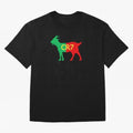 CR7 GOAT Tuga 3 Oversized T-Shirt Honor Champions and Dreams in Global Football Passion for FIFA World Cup 2026 Group Stage, Filled with CR7, Spain and Netherlands, Fan Favorite Moments, National Team Passion, Big Match Drama and Soccer History;