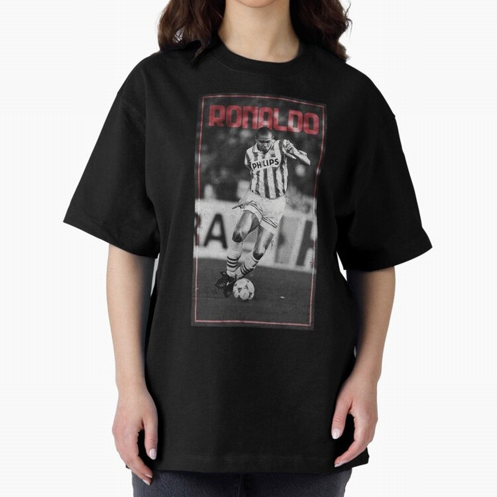 Wallpaper Ronaldo Luis Nazario de Lima Oversized T-Shirt Cheer for FIFA World Cup 2026 USA Canada Mexico Spirit, Featuring France, CR7, Match Day Excitement, Supporter Culture, Golden Goals and Global Football Passion; Created for Match Day