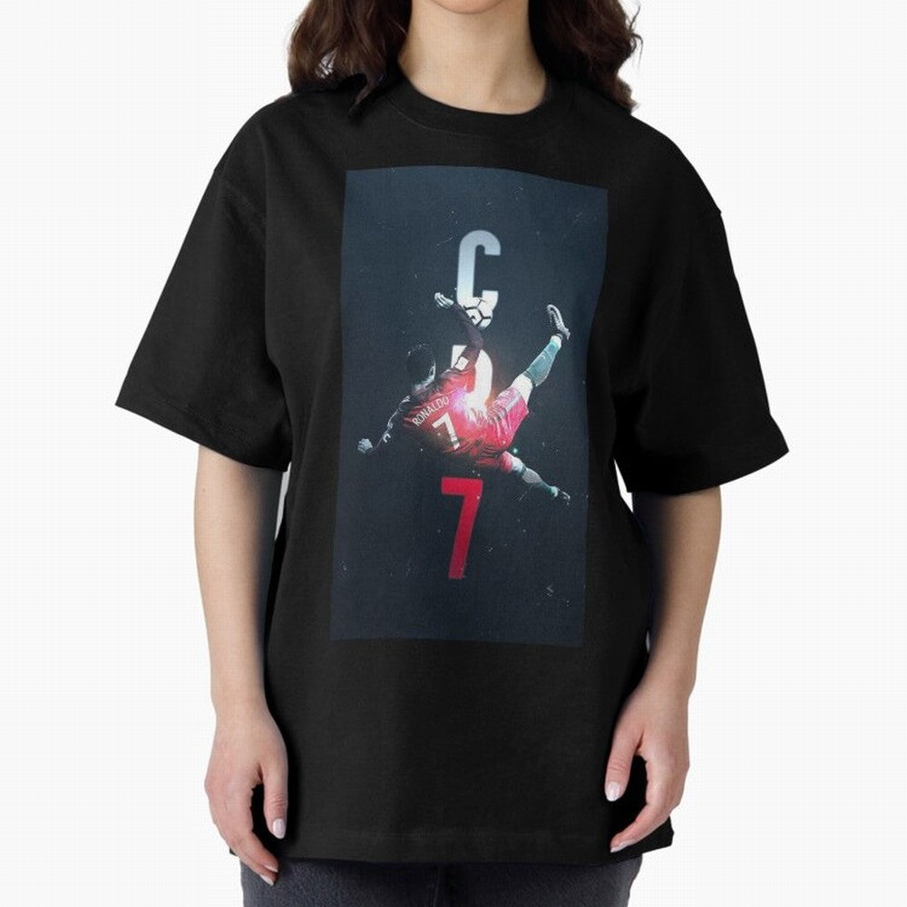 mask trand Oversized T-Shirt Celebrate Football Heritage in Global Football Passion for FIFA World Cup 2026 USA Canada Mexico, with Cristiano Ronaldo, Haaland and CR7, Spain, Worldwide Fan Energy, Dramatic Goals, Stadium Lights and Championship