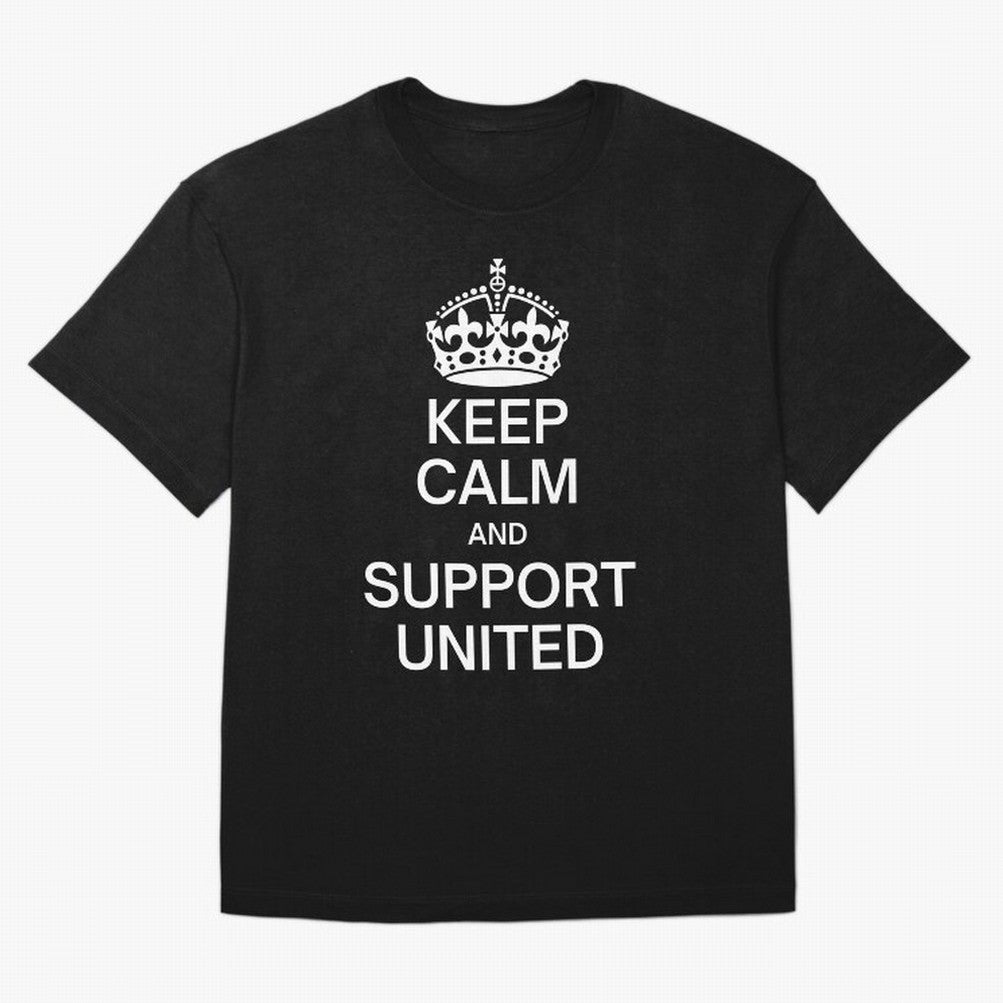 Keep Calm and Support United Oversized T-Shirt Share Global Football Passion for FIFA World Cup 2026 USA Canada Mexico, Driven by Messi, Neymar and Mbappe, Spain and Netherlands, Soccer Culture, Superstar Moments, National Team Dreams and
