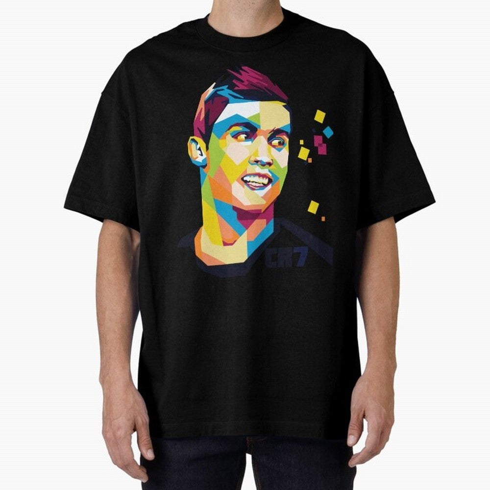 Cristiano Ronaldo Oversized T-Shirt Support Your Favorite Stars during FIFA World Cup 2026 Spirit, with Netherlands, Cristiano Ronaldo, Sports Nostalgia, International Competition, Famous Players and Unforgettable Victories; Built for Supporters
