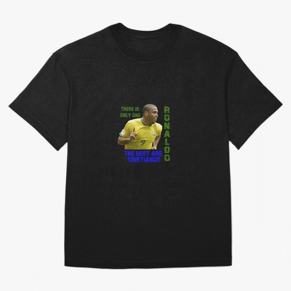 There is only one Ronaldo, the rest are Cristianos - Ronaldo Football Meme Oversized T-Shirt Showcase Match Day Hype around FIFA World Cup 2026, Messi and Cristiano Ronaldo, France, Vintage Soccer Flavor, Modern Football Stars, National Flags and