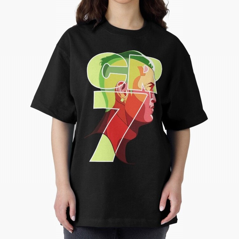 CR7 Football Legend ¨C Cristiano Ronaldo Inspired Design for True Fans Oversized T-Shirt Mark FIFA World Cup 2026 for Fans of Haaland and France and Portugal, Bringing Game Day Rituals, Football Legends, Country Pride and the Road to the Final;
