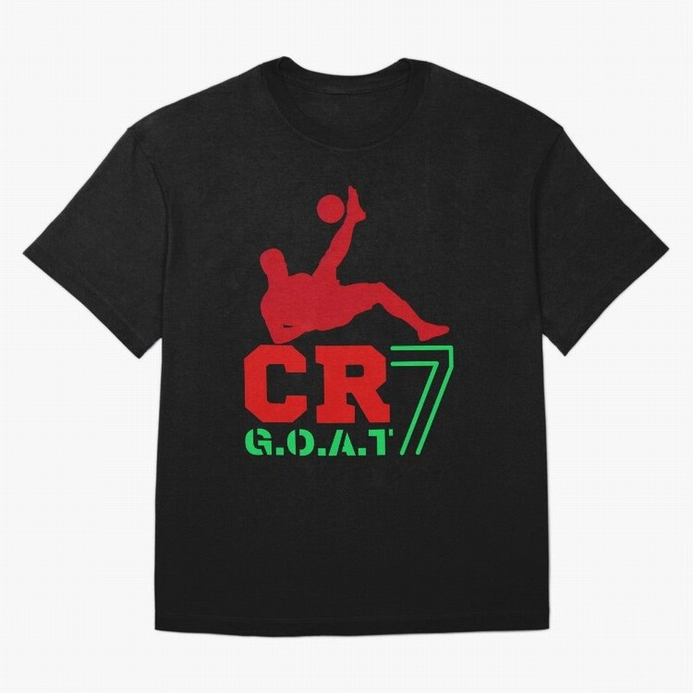 CR7 G.O.A.T Oversized T-Shirt Make the Season About the FIFA World Cup 2026 Group Stage Journey through Haaland and Mbappe Highlights, France Pride, Stadium Chants, National Pride, Trophy Dreams and Unforgettable Football Memories; Great for