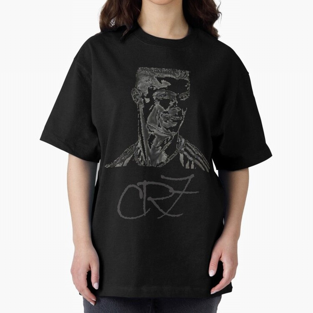 Great CR7 Oversized T-Shirt Bring World Football Passion into Global Football Passion for FIFA World Cup 2026 USA Canada Mexico, Featuring CR7, Brazil, Football Passion, Legendary Performances, Festival Vibes and Supporter Community; Built for