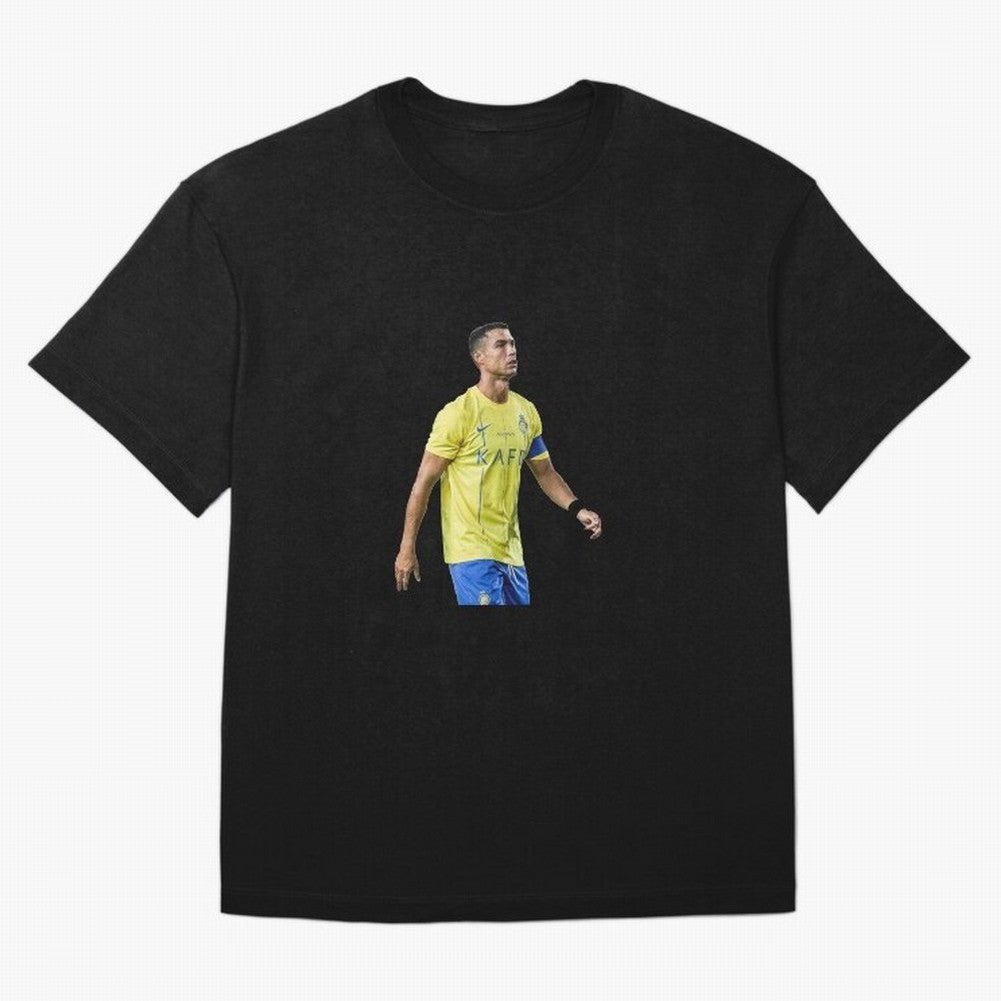 Ronaldo Al Nassar Oversized T-Shirt Experience the Global Stage of FIFA World Cup 2026 USA Canada Mexico Spirit, Made for England, Mbappe, Football History, Final Match Energy, Crowd Noise and Once in a Lifetime Moments; Ideal for Football Dads,
