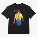 Ronaldo Nazario Oversized T-Shirt Stand Out with Spirit from FIFA World Cup 2026 Group Stage for Fans of CR7 and Messi and Portugal, Spain and Germany, Bringing Retro Football Energy, Iconic Rivalries, Trophy Chase Drama and Stadium Atmosphere;