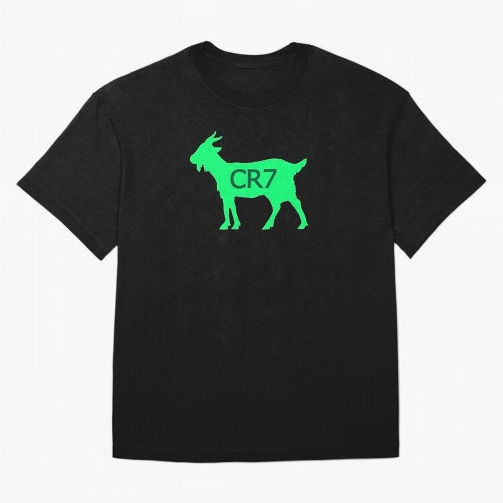 CR7 GOAT Saudi Arabia Green Oversized T-Shirt Join the Global Buzz around FIFA World Cup 2026 Group Stage for Fans of Mbappe and Neymar and France, Bringing Classic Soccer Heritage, Championship Pressure, Fan Loyalty and International Pride; Great