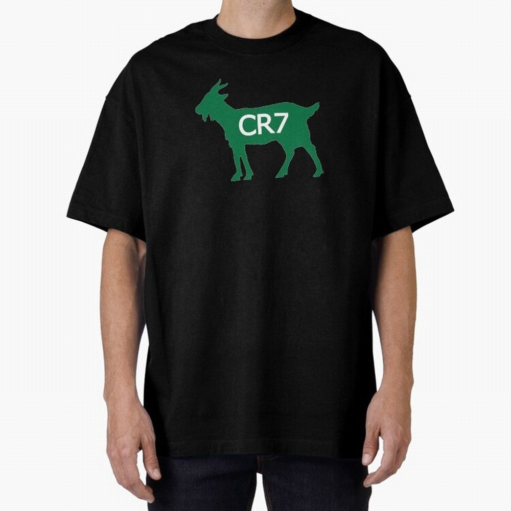 CR7 GOAT Saudi Arabia Oversized T-Shirt Remember FIFA World Cup 2026 USA Canada Mexico Spirit, Centered on England and Germany, Haaland and Mbappe, Champion Mindset, Group Stage Buzz, Knockout Tension and Passionate Fan Culture; Perfect for People