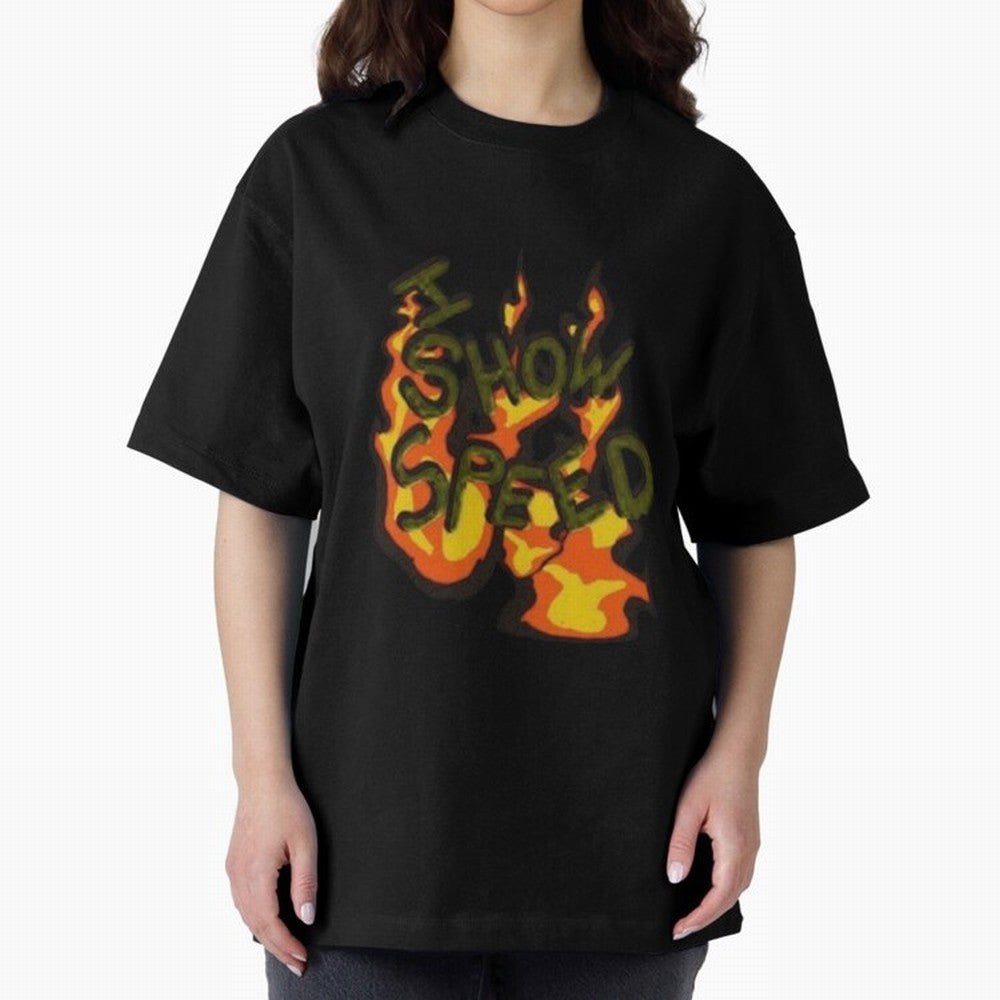 ISHOWSPEED MERCH LOGO 2 Oversized T-Shirt Fuel Your Fan Pride for FIFA World Cup 2026 Group Stage Celebrating Neymar, Haaland and Cristiano Ronaldo, Netherlands Energy, Match Day Excitement, Supporter Culture, Golden Goals and Global Football