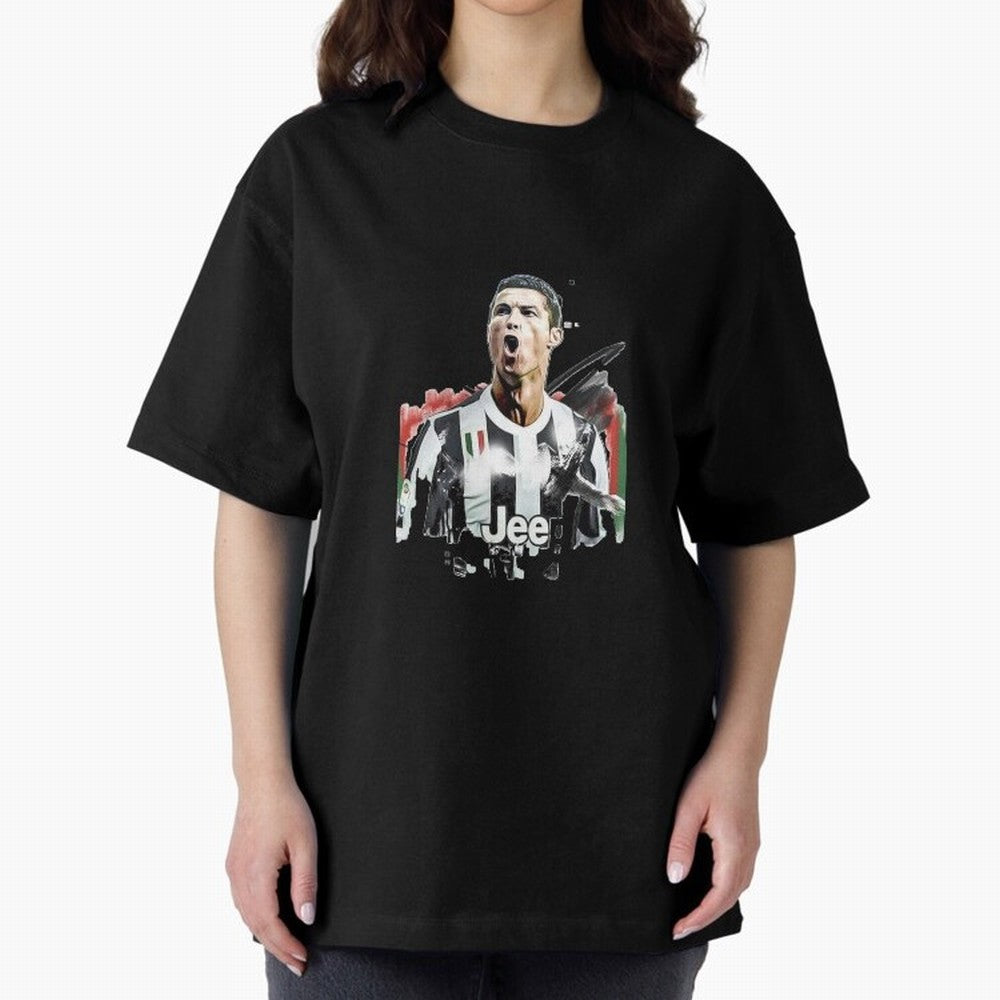 Ronaldo Oversized T-Shirt Bring Bold Fan Energy to FIFA World Cup 2026 Inspired by Cristiano Ronaldo, Haaland and CR7, France Energy, Football History, Final Match Energy, Crowd Noise and Once in a Lifetime Moments; Perfect for Supporters Who Want