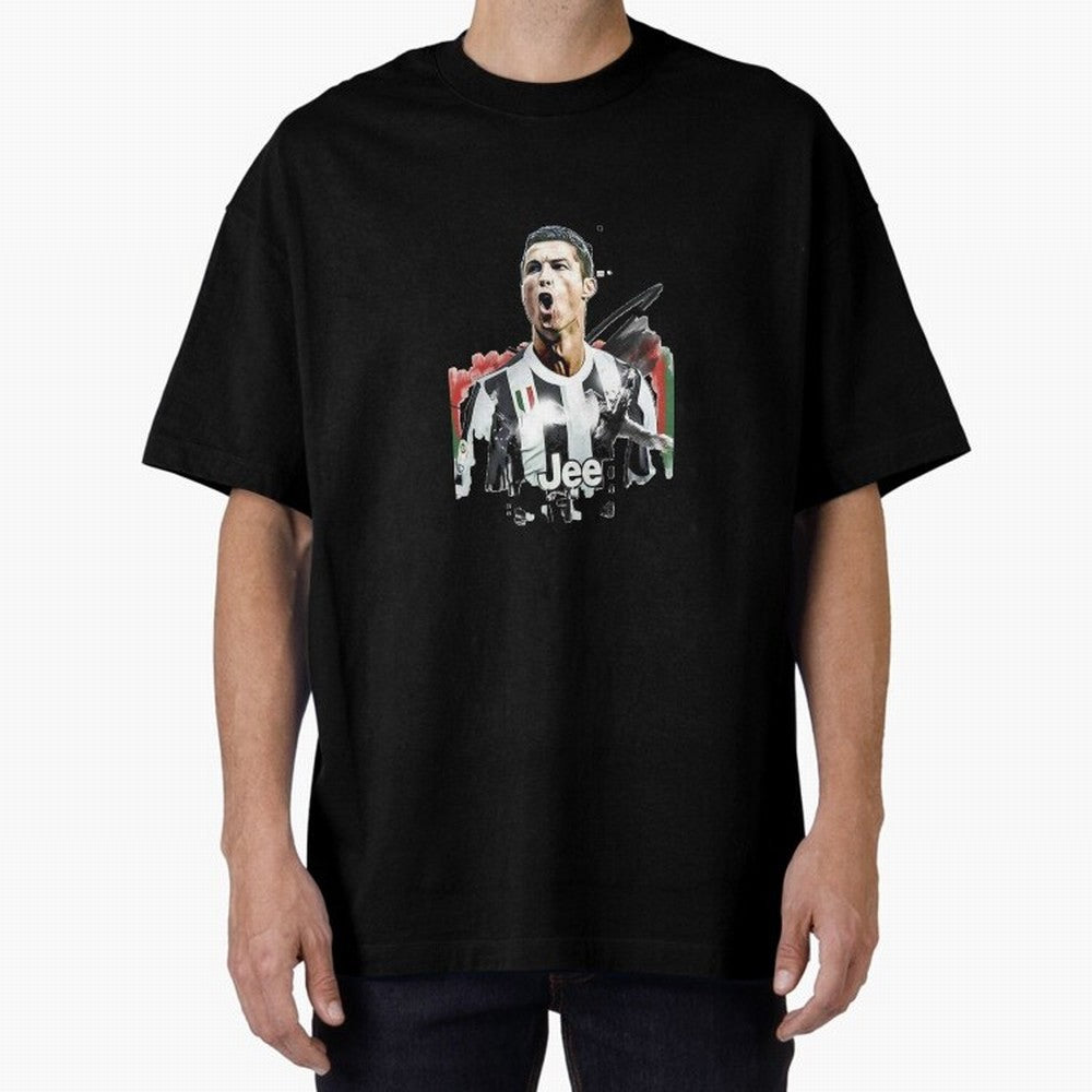 Ronaldo Oversized T-Shirt Bring Bold Fan Energy to FIFA World Cup 2026 Inspired by Cristiano Ronaldo, Haaland and CR7, France Energy, Football History, Final Match Energy, Crowd Noise and Once in a Lifetime Moments; Perfect for Supporters Who Want