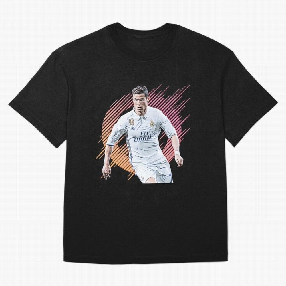 ronaldo christiano Oversized T-Shirt Celebrate Rivalries and Pride in Global Football Passion for FIFA World Cup 2026, Inspired by Haaland and Mbappe, England, France and Netherlands, Champion Mindset, Group Stage Buzz, Knockout Tension and