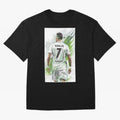 Ronaldo Oversized T-Shirt Create FIFA World Cup 2026 Group Stage Spirit, Made for Spain and Netherlands, Cristiano Ronaldo, Match Day Excitement, Supporter Culture, Golden Goals and Global Football Passion; Ideal for Football Dads, Football Moms,
