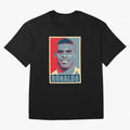 Ronaldo De Lima Hope Oversized T-Shirt Elevate FIFA World Cup 2026 for Fans of Messi and Spain, Bringing Tournament Hype, Historic Matchups, Family Viewing Parties and Global Sports Pride; Ideal for Fans Who Follow Messi, Cristiano Ronaldo, CR7,
