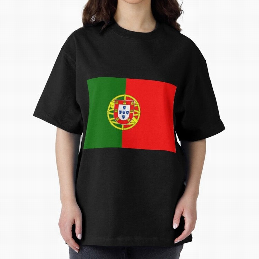 Viva Portugal Oversized T-Shirt Refresh FIFA World Cup 2026 USA Canada Mexico for Fans of CR7 and Brazil, Bringing Football Passion, Legendary Performances, Festival Vibes and Supporter Community; Created for Match Day Parties, Soccer Gifts, Fan